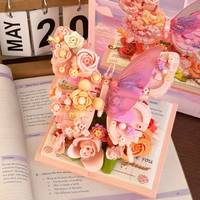 Thumbnail for BloomBook – Romantic & Creative – 3D Flower Book with Roses and Butterflies