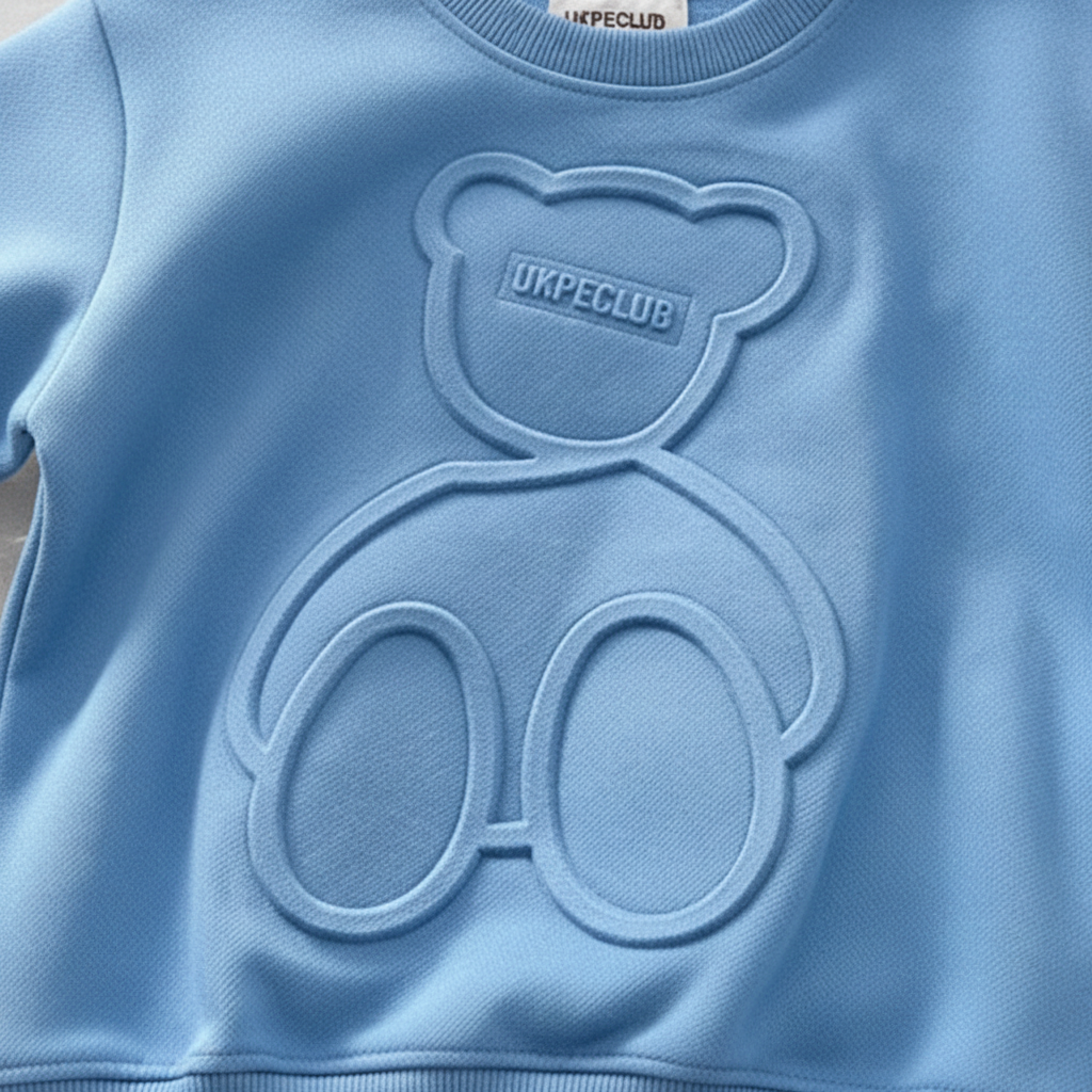 LittleCloud – Comfortable & Cozy – Sweater with 3D Bear Design