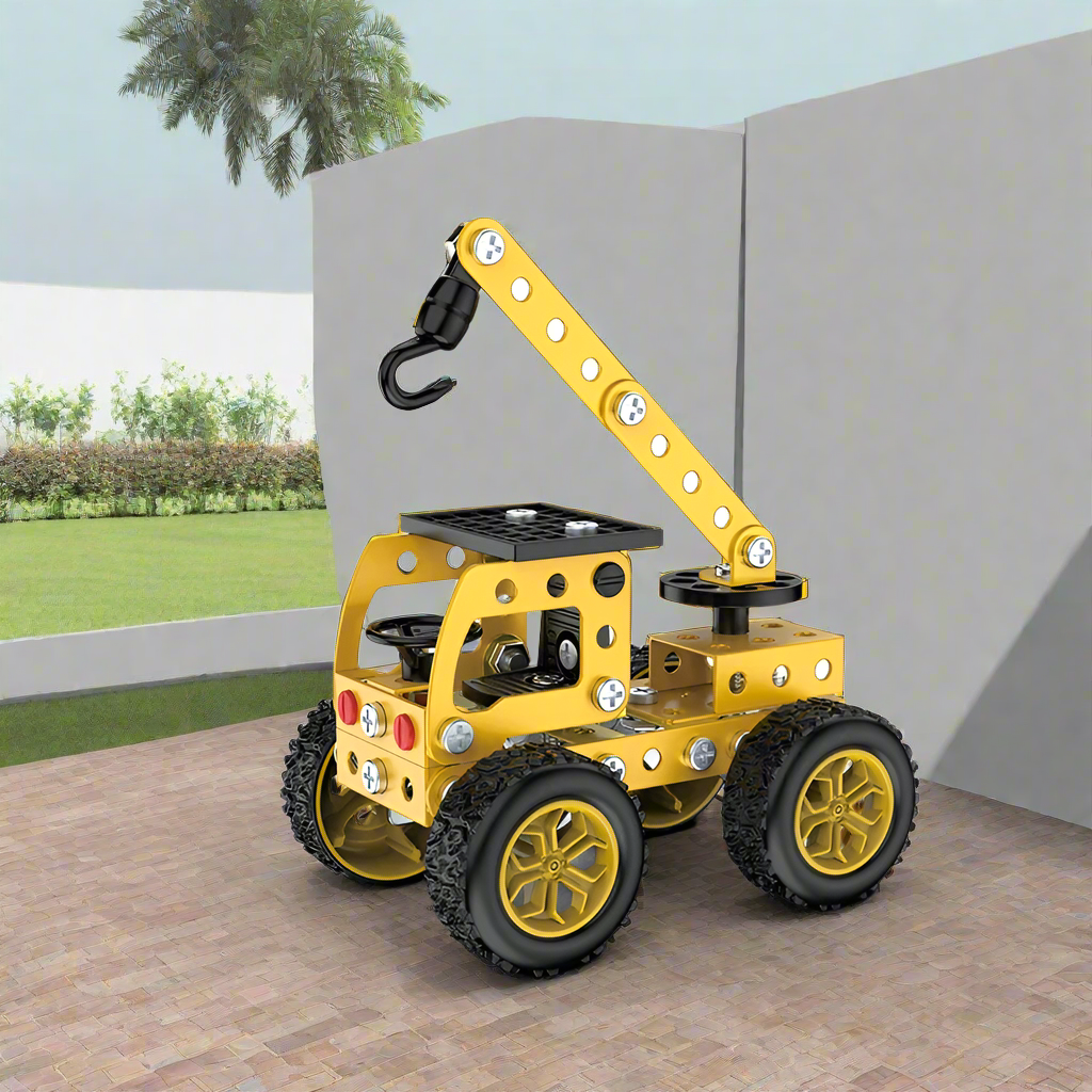 MetalBuild – Cool & Educational – Construction Vehicle Set