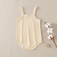 Thumbnail for Summer Bodysuit – Lightweight & Comfortable – Knitted Baby Romper