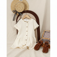Thumbnail for LunaDress – Elegant & Airy – Children's Dress with an A-Line Silhouette
