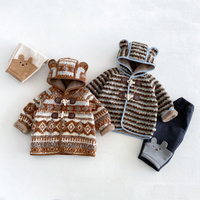 Thumbnail for LittleWarm – Cozy & Stylish – Winter Coat with Fair Isle Pattern