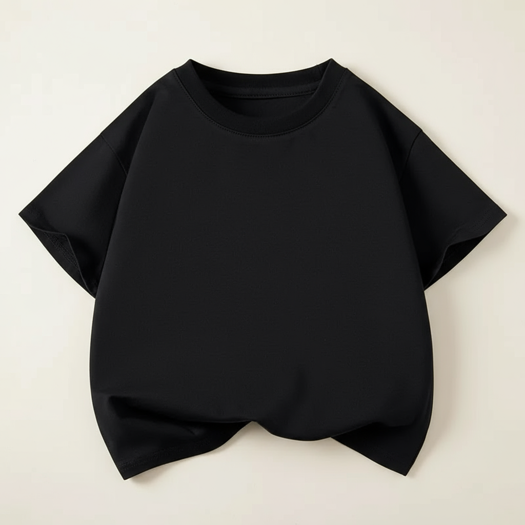 SimpleWear – Casual & Soft – Relaxed Fit T-shirt with Round Neck