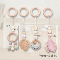 Thumbnail for Wooden Baby Rattle Toy – Sensory & Safe – Baby Gym