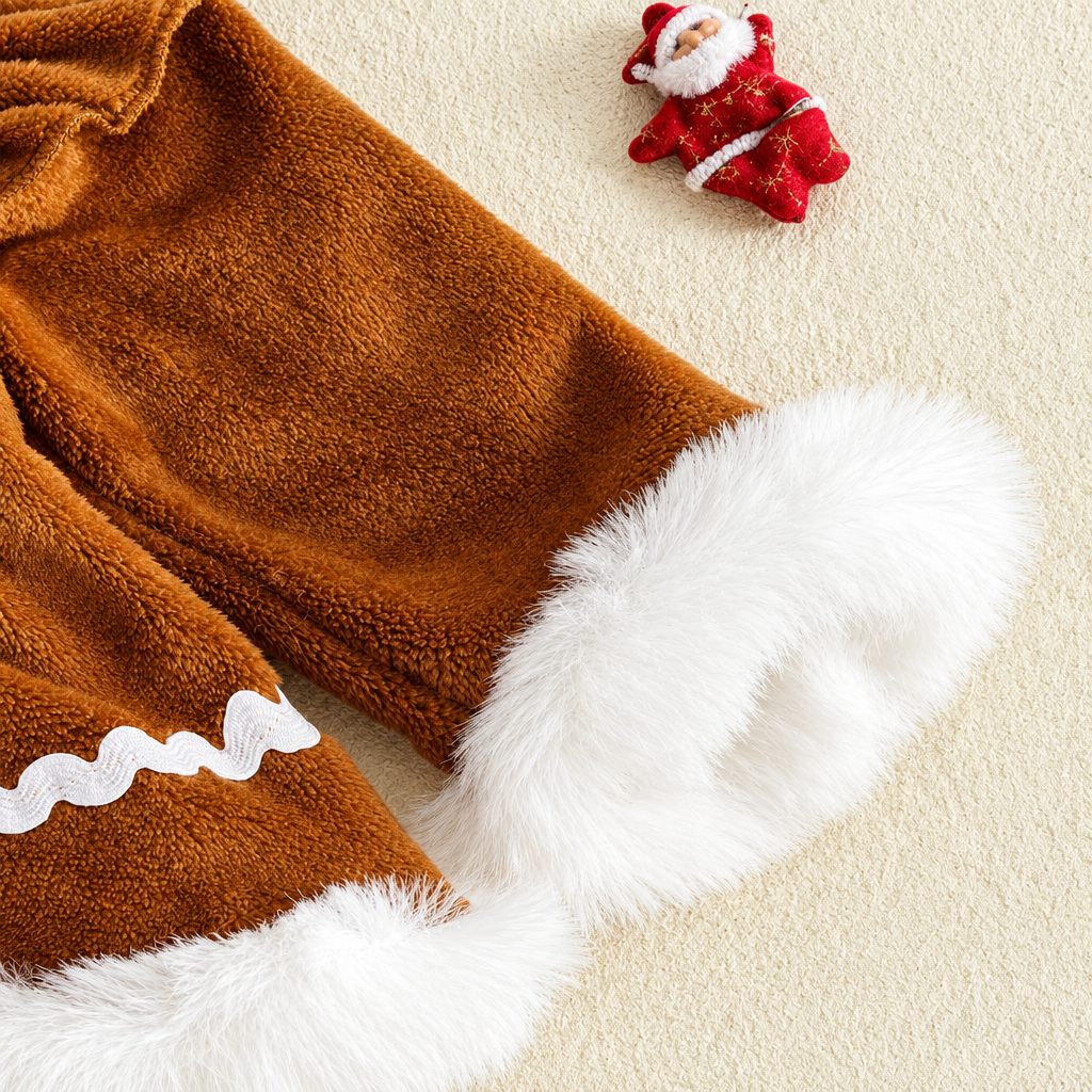 LittleGinger – Cozy & Festive – Baby Christmas Jumpsuit with Hairband