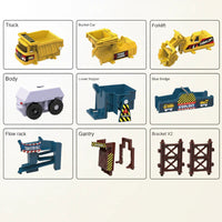 Thumbnail for WorkZone – Imaginative & Fun – Electric Construction Race Set
