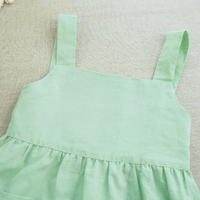 Thumbnail for BloomGrace – Cute & Comfortable – Children's Dress with Bow & Adjustable Shoulder Straps
