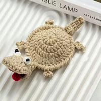 Thumbnail for FunnyCritter – Fun & Unique – Crocheted Animals Coaster