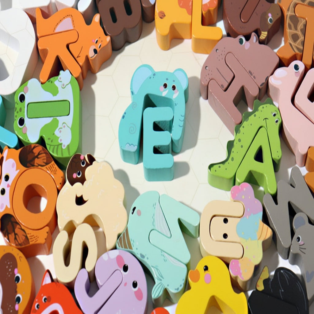 ZooLetters – Playful & Educational – Animal Alphabet Puzzle for Children