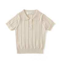 Thumbnail for MiniLuxe – Elegant & Comfortable – Polo Shirt with Knitted Fabric