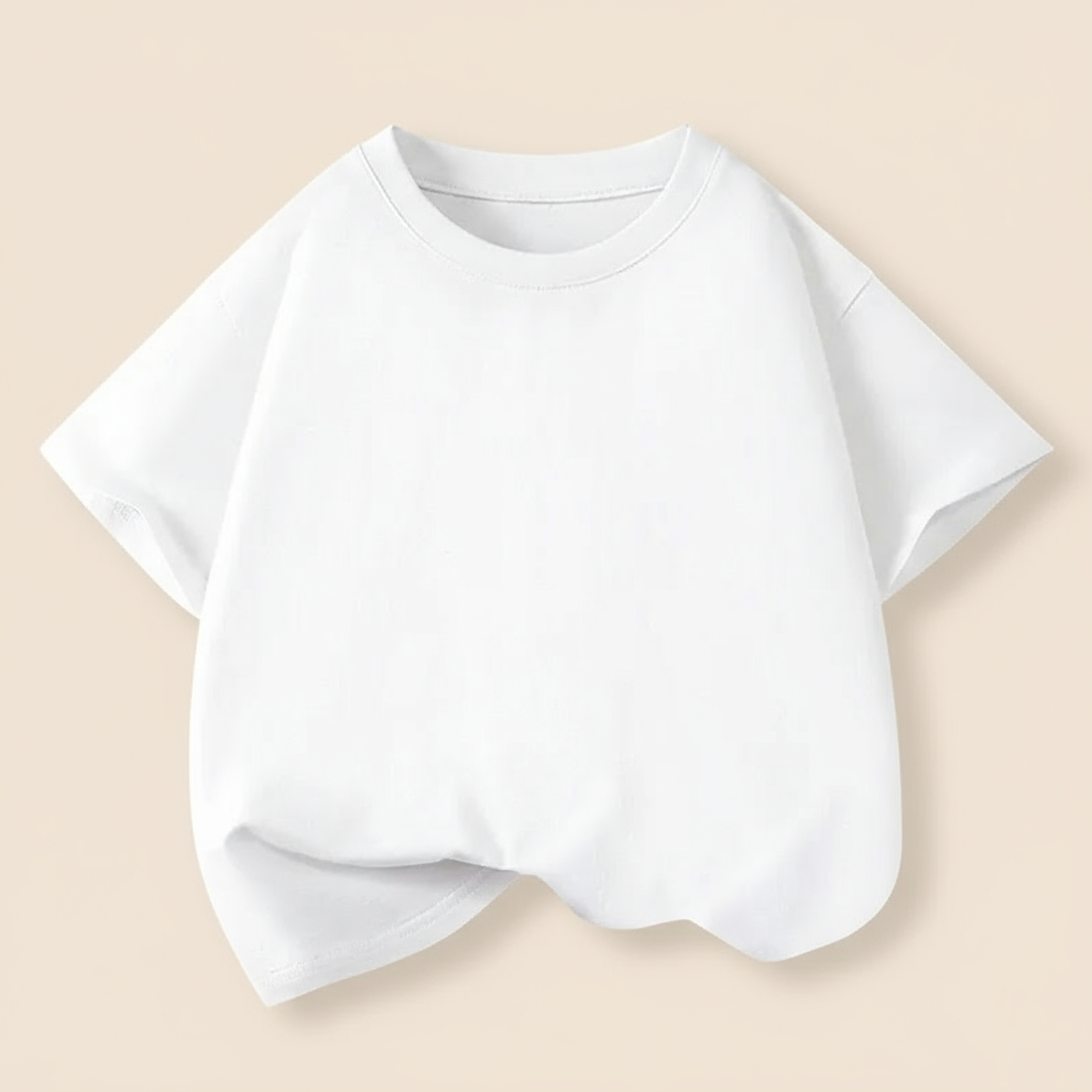 SimpleWear – Casual & Soft – Relaxed Fit T-shirt with Round Neck
