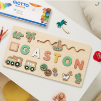 Thumbnail for Woods - Your own name tag! - Name jigsaw puzzle