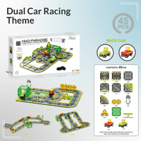 Thumbnail for Magnetic Road Blocks – Creative & Educational – Magnetic Roads Building Set