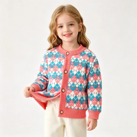 Thumbnail for CozyCardi – Soft & Warm – Knitted Cardigan with Cute Prints