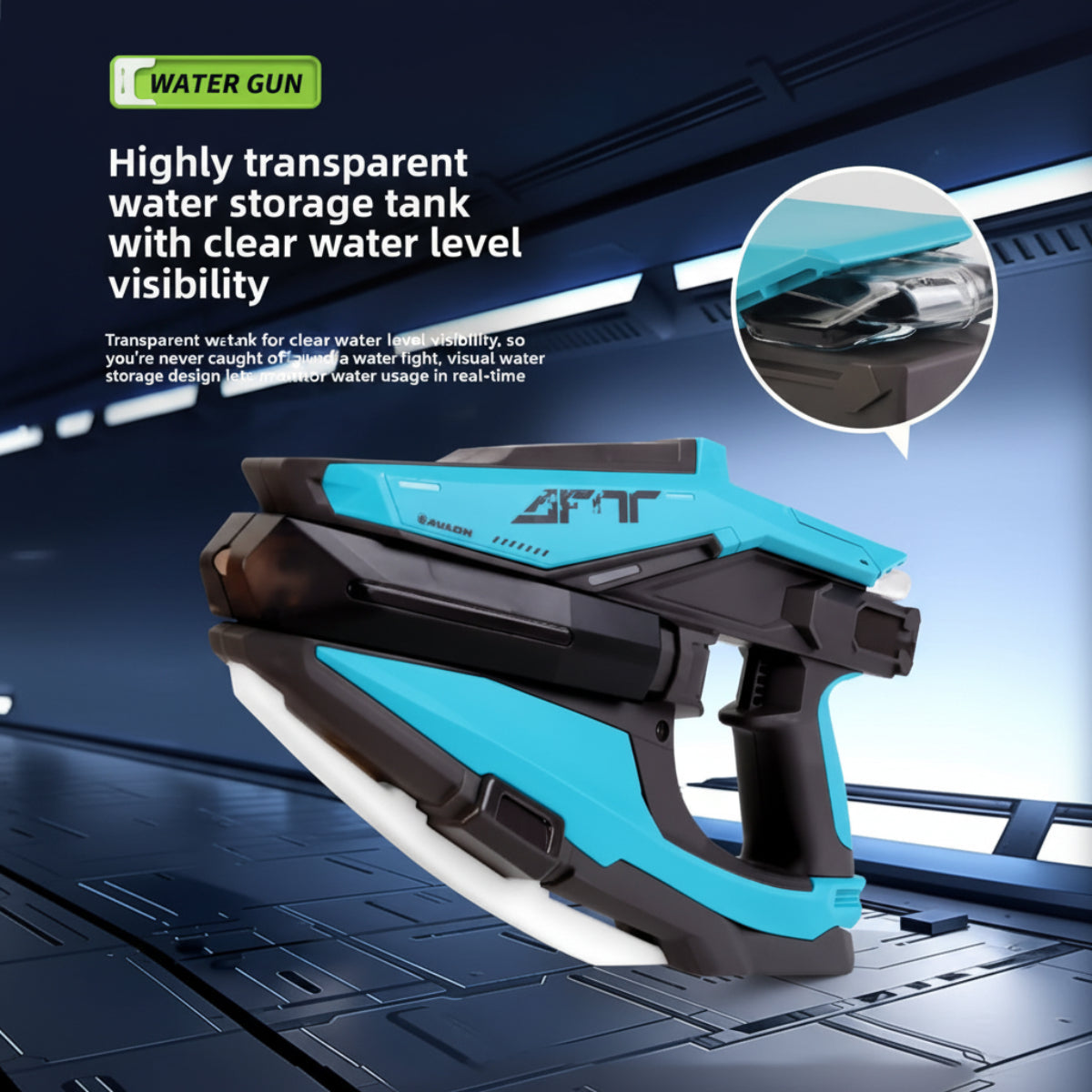 WaterStrike – Power & Fun – Tomahawk Automatic Water Gun