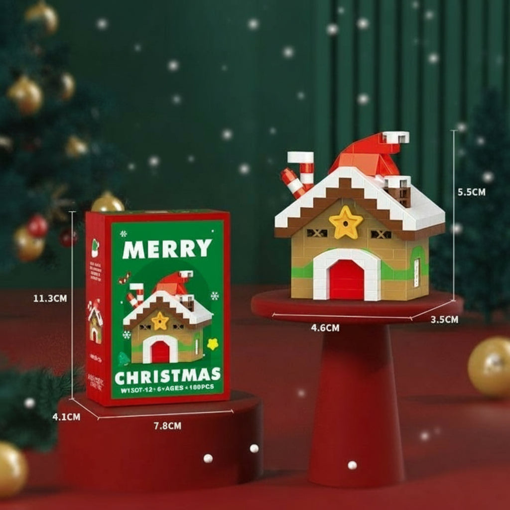HolidayBlocks – Cheerful & Decorative – Christmas Mini Building Blocks