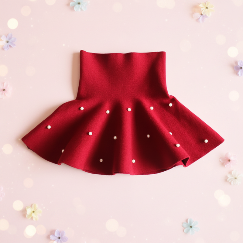 Girls Knitted Skirt – Comfort & Style – Girls' Skirt