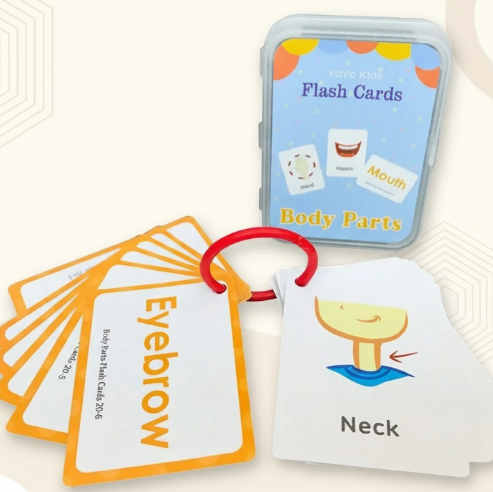 SmartyCards – Cheerful & Language-rich – Educational Word Cards (English)