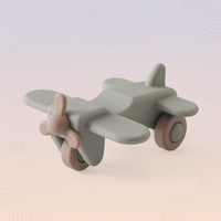 Thumbnail for Montessori Silicone Toy Car – Safe & Teething-Friendly – Silicone Teething Toy Vehicle
