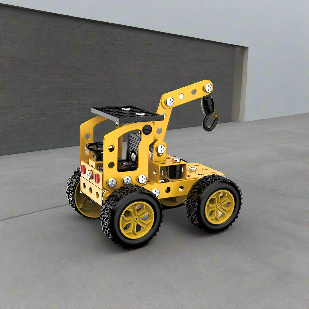 MetalBuild – Cool & Educational – Construction Vehicle Set