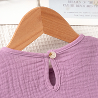Thumbnail for SoftCharm – Elegant & Comfortable – Girls' Set with a Ruffle Top and Long Pants