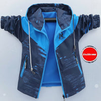 Thumbnail for Reversible Kids' Jacket – Waterproof & Windproof – Lightweight Jacket