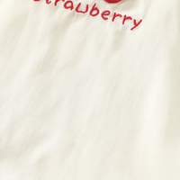 Thumbnail for BerryBloom – Cute & Comfortable – Girls' Dress with Strawberry and Bunny Patch