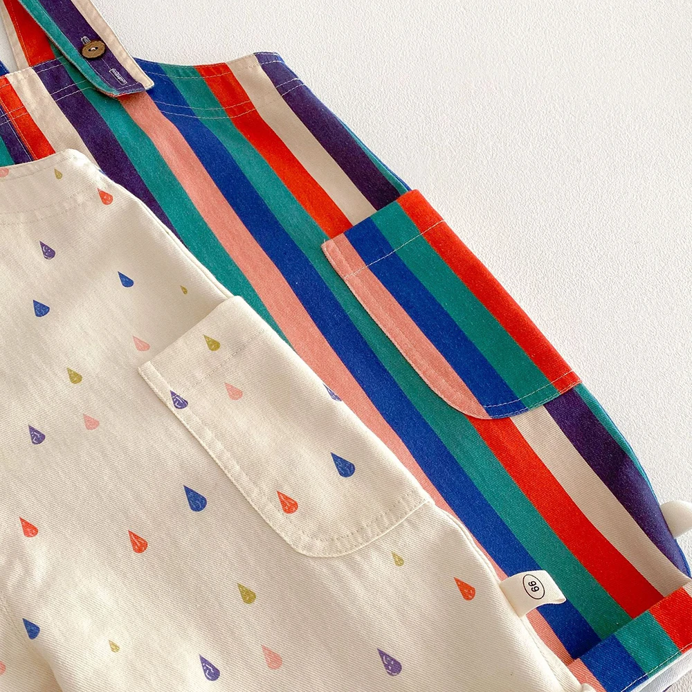 TinyStyle – Playful & Comfortable – Children's Overalls with Print