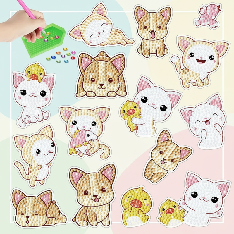 GemArt – Shady & Shiny – Diamond Painting Stickers