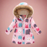 Thumbnail for CozyTrend – Elegant & Cozy – Quilted Winter Coat for Girls