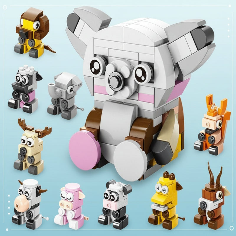 BlockCraft – Educational & Fun – Construction Set