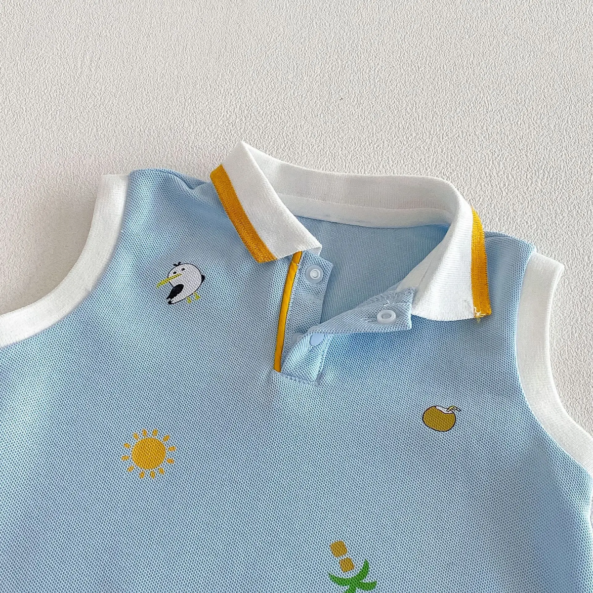 SunnyBaby – Comfortable & Cute – Polo Romper for Babies