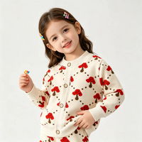 Thumbnail for CozyCardi – Soft & Warm – Knitted Cardigan with Cute Prints