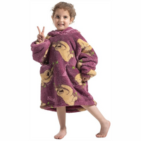 Thumbnail for HappySnug – Cute and comfortable – Children's blanket with hood