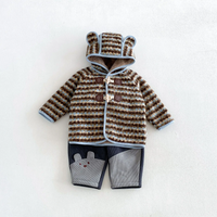 Thumbnail for LittleWarm – Cozy & Stylish – Winter Coat with Fair Isle Pattern