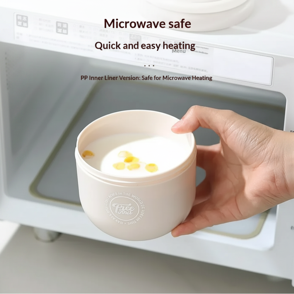 MealMate – Practical & Insulated – Stainless Steel Lunch Bowl with Spoon
