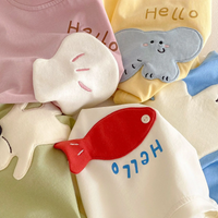 Thumbnail for LittlePatch – Cartoon & Fun  – Kids' T-shirt with Cartoon Patches