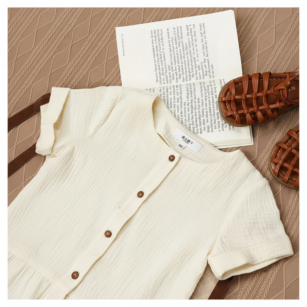 LunaDress – Elegant & Airy – Children's Dress with an A-Line Silhouette
