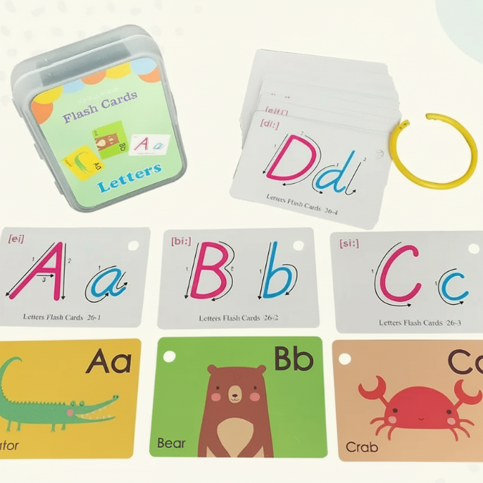 SmartyCards – Cheerful & Language-rich – Educational Word Cards (English)