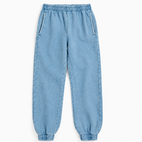 Thumbnail for TrendStyle – Trendy & Comfortable – Kids' Jogger Pants, Denim Style
