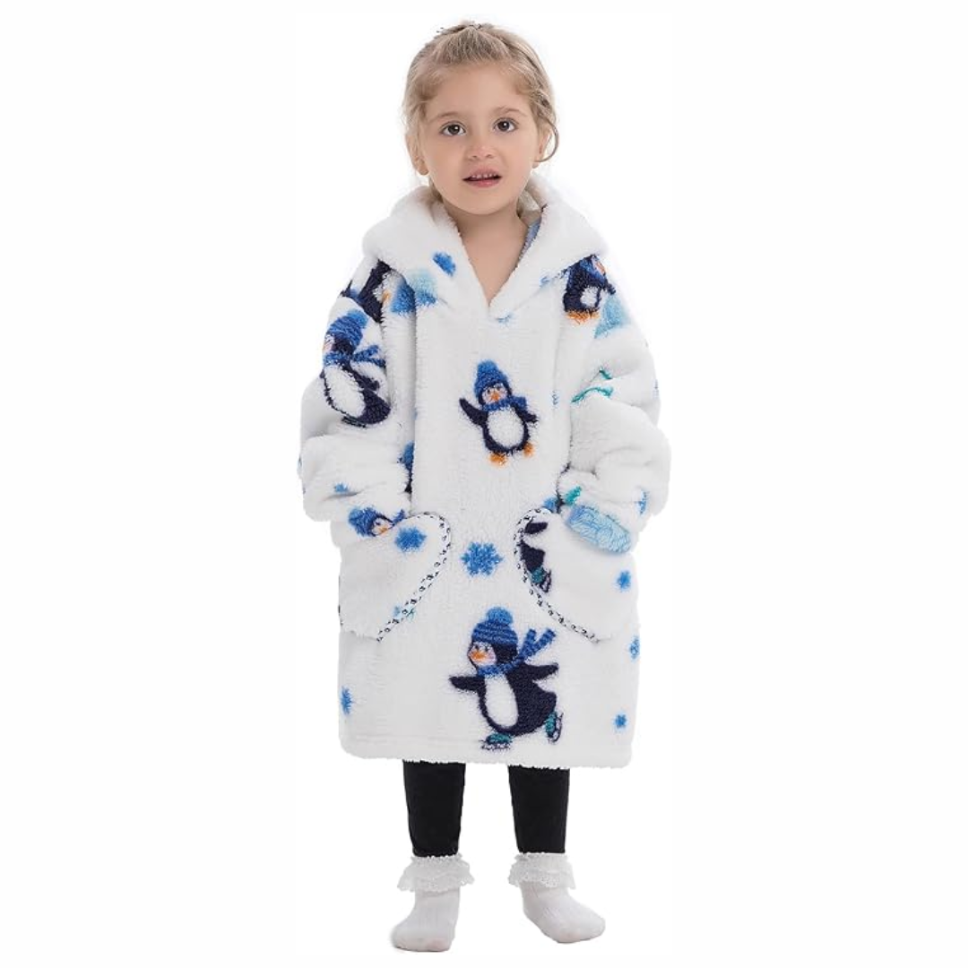 HappySnug – Cute and comfortable – Children's blanket with hood