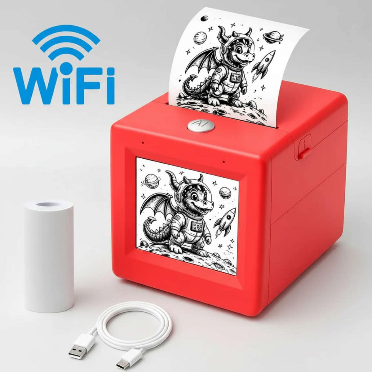 StickerMagic – Educational & Creative – AI Sticker Printer for Kids