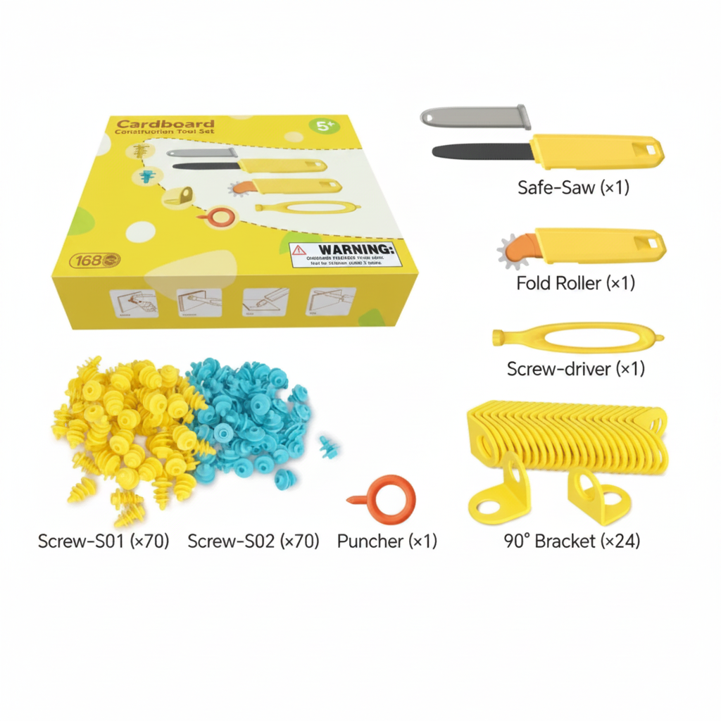 CardboardMaster – Fun & Educational – Cardboard Craft Kit