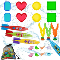 Thumbnail for FunDive – Water Fun & Educational – Swimming Pool Toy Diving Set