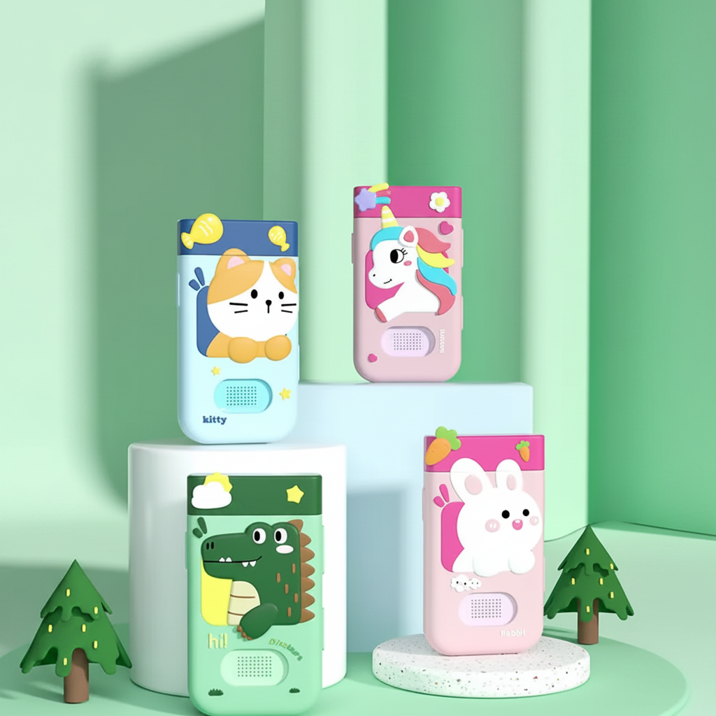 KiddoPhone – Educational & Interactive – Kids' Smartphone with Camera and Games