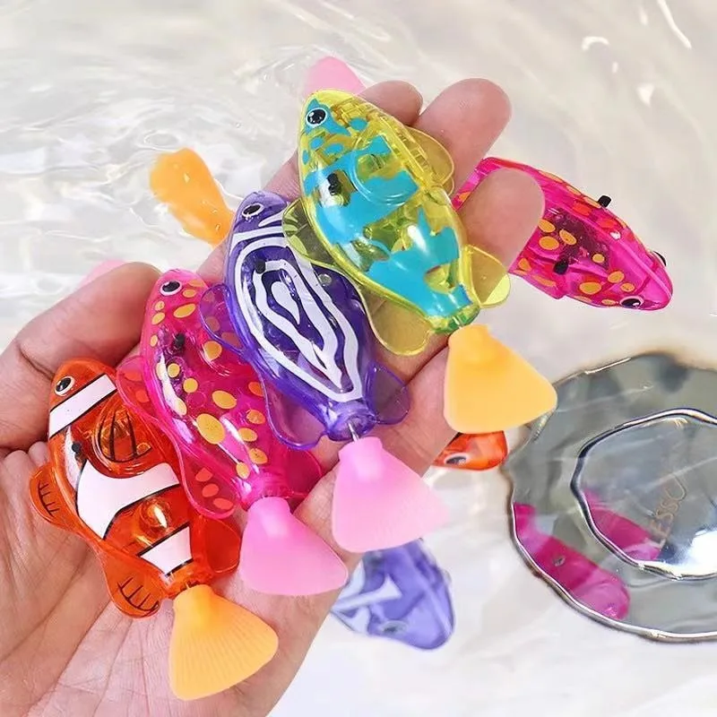 TinySwim – Fun & Active – Electronic Swimming Fish with LED Light