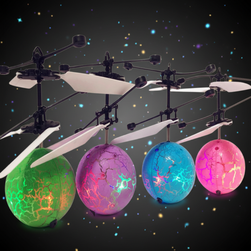 HoverFun – LED Light & Educational – Quadcopter Flying Drone