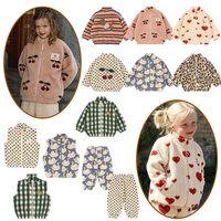 Thumbnail for WarmHug – Comfortable & Trendy – Kids' Fleece Jacket with Playful Prints