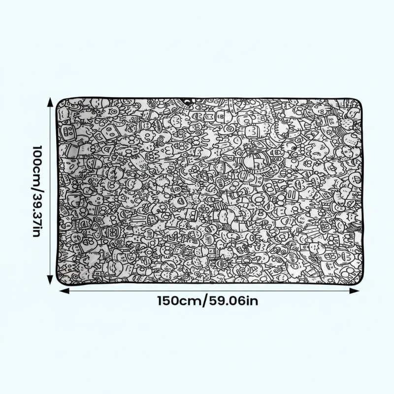 ColorFun – Creative & Educational – Large Coloring Blanket