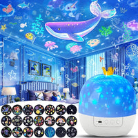 Thumbnail for CosmoGlow – Dreamy & Creative – Galaxy Projector Night Light with 360° Rotation